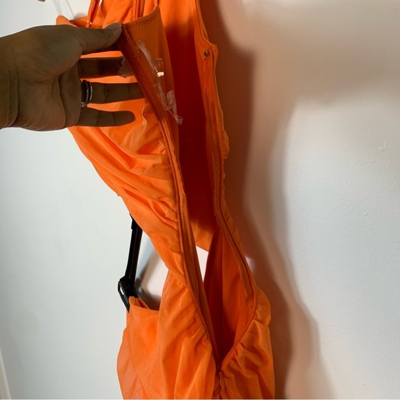 Oh Polly Embellished Draped Mini Party Dress - Picture 12 of 14